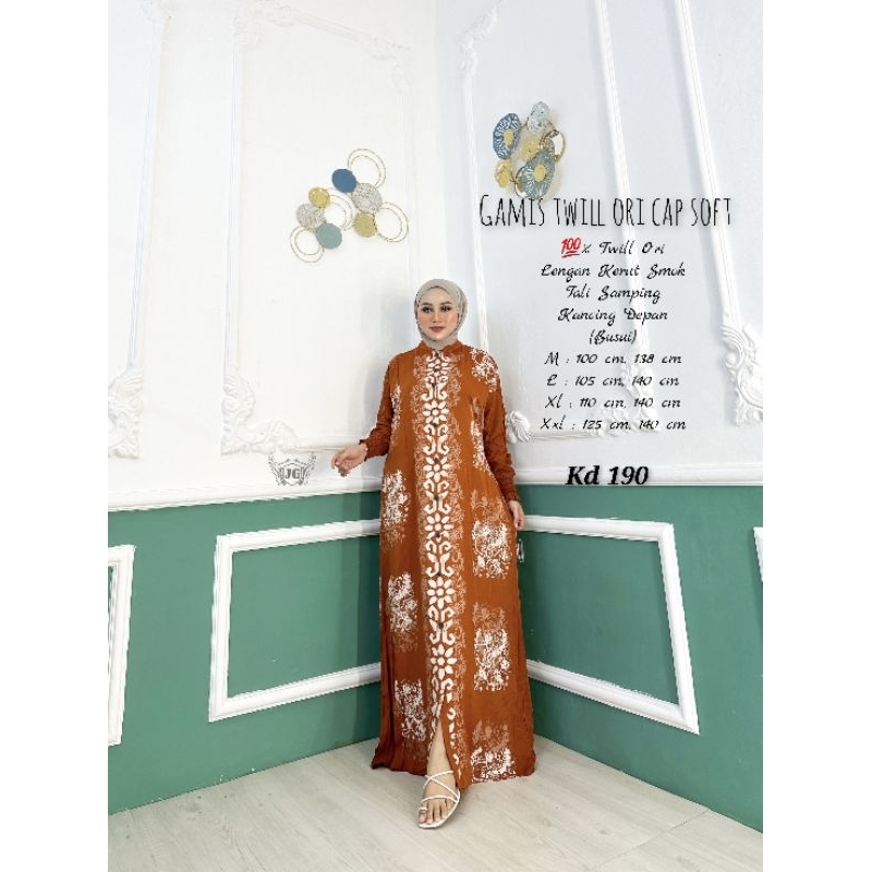 GAMIS TWILL ORI TWILL RAYON CANDIMEKAR GAMIS TWILL  MALAMAN TERBARU TERLARIS TERMURAH DAN KEKINIAN G