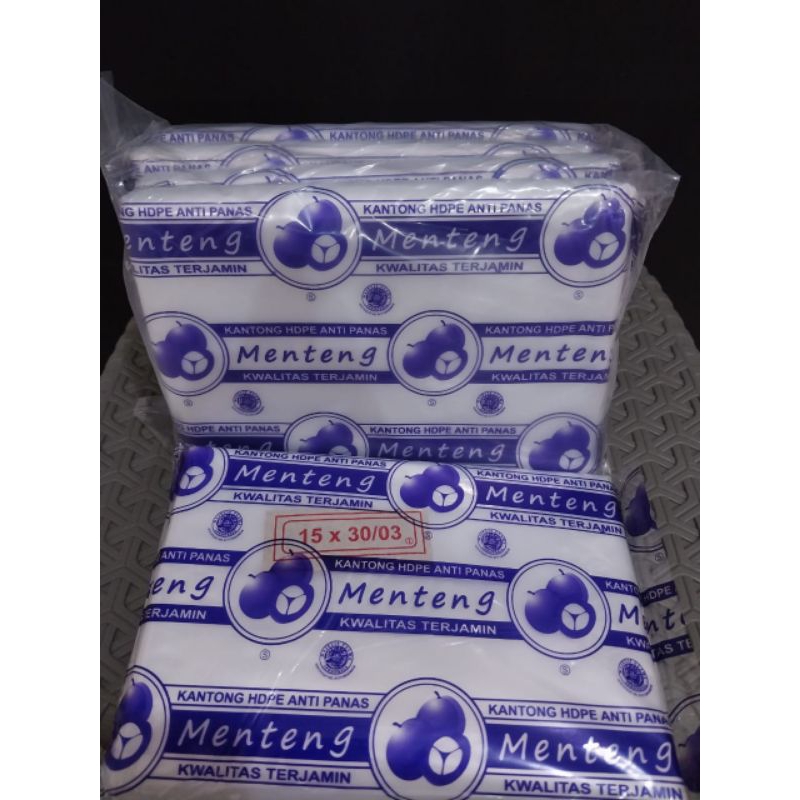 PLASTIK MURAH || PLASTIK ATP (TAHAN PANAS) MENTENG UKURAN 15x30