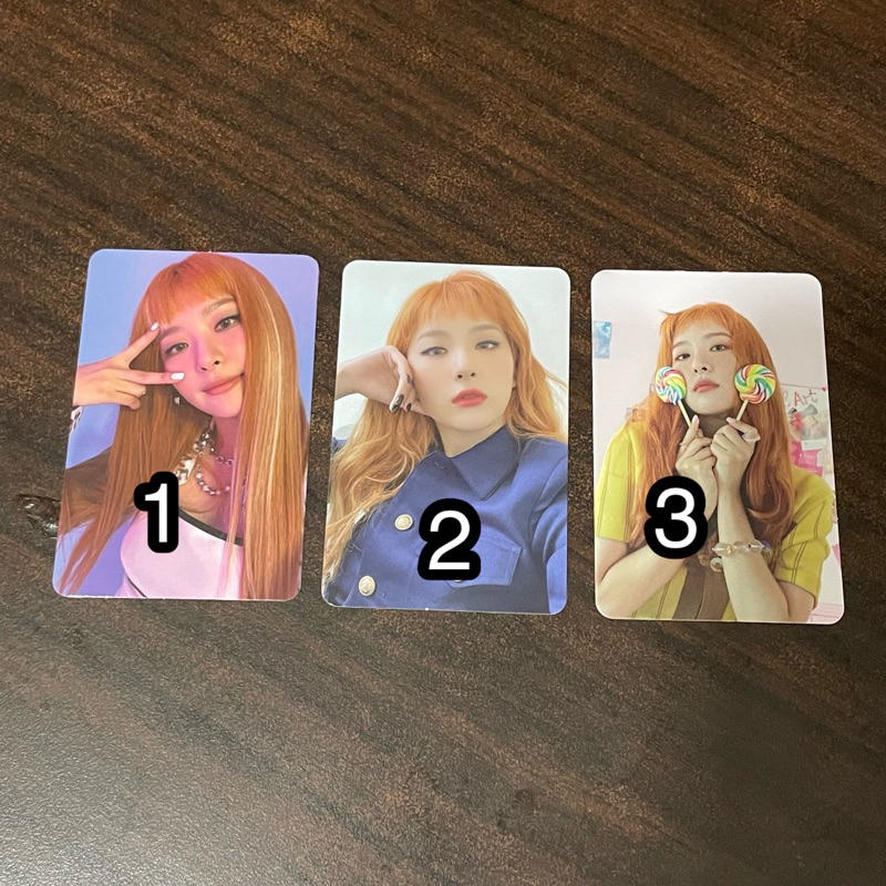 RED VELVET SEULGI PHOTOCARD QUEENDOM PC ALBUM