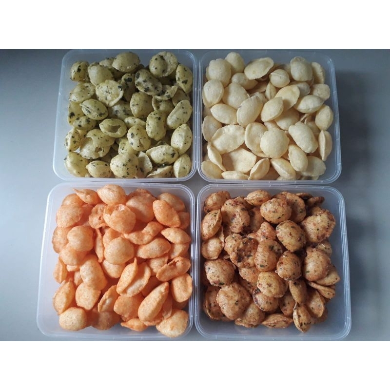 

(COD) Open PO KERIPIK GEMBLONG KANCING 4 VARIAN RASA