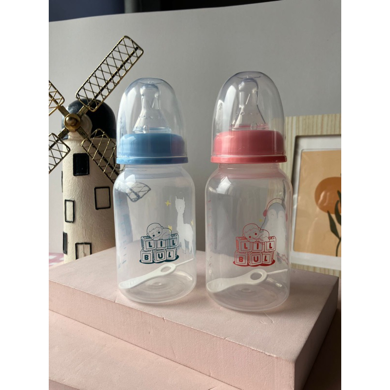 Lilbul Botol Susu Bayi / Botol Dot Susu Bayi / Dot Susu Bayi 80ml dan 125ml