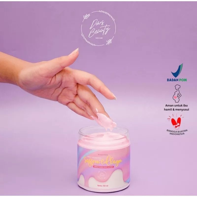 BIBIT PEMUTIH+ SAFFRON COLLAGEN BY DEWS BEAUTY ORIGINAL