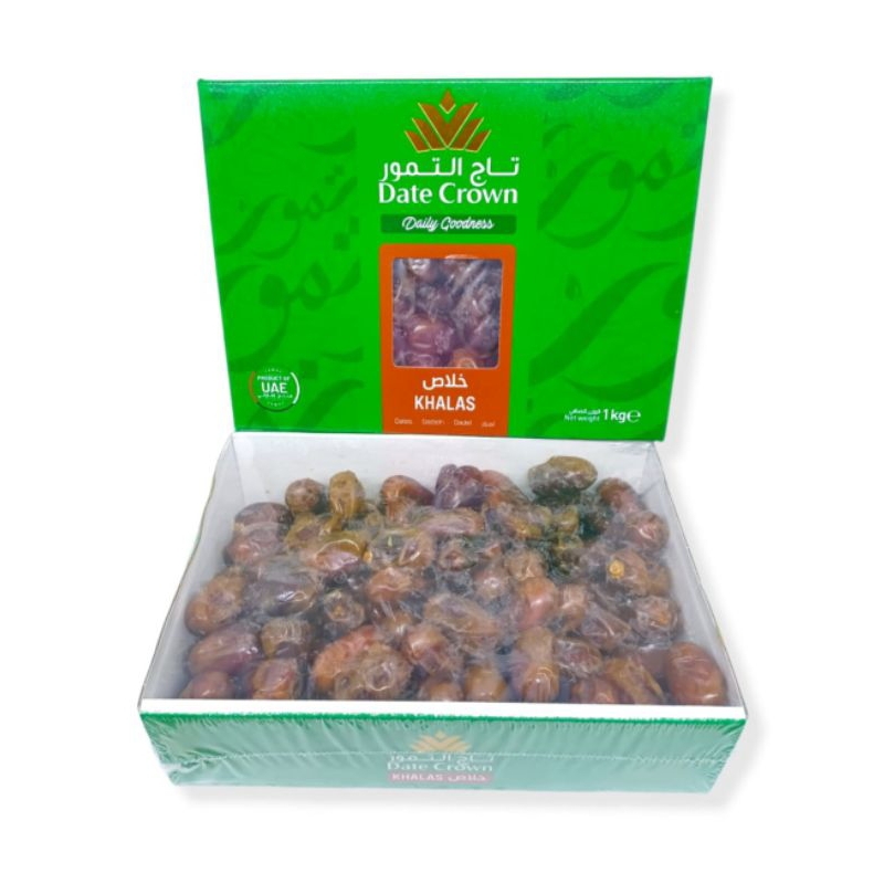 

Kurma Date Crown Khalas 1kg