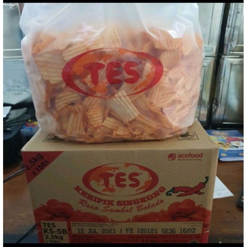 

KRIPIK SINGKONG BAKAR SAMBAL BALADO / Keju TES 2.5 KG