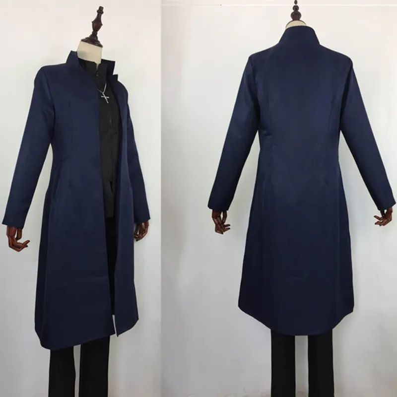 anime fate stay night cosplay costumes kotomine kirei cosplay costume halloween carnaval party FGO premium