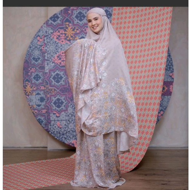 new sale alara series prayer robe mukena set doa indonesia