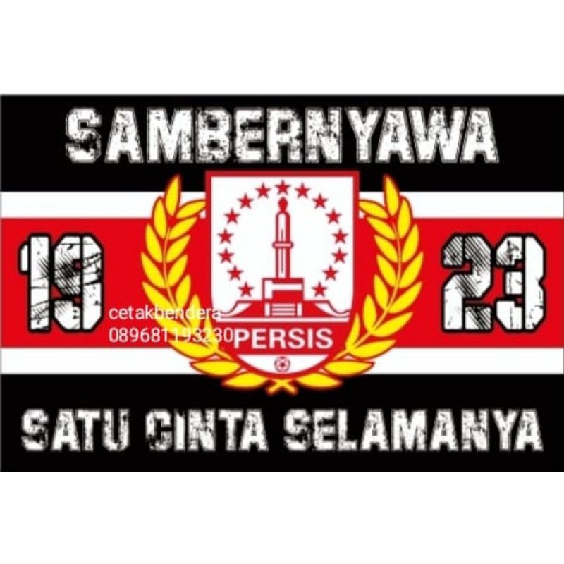BENDERA PERSIS SOLO FULL PRINTING