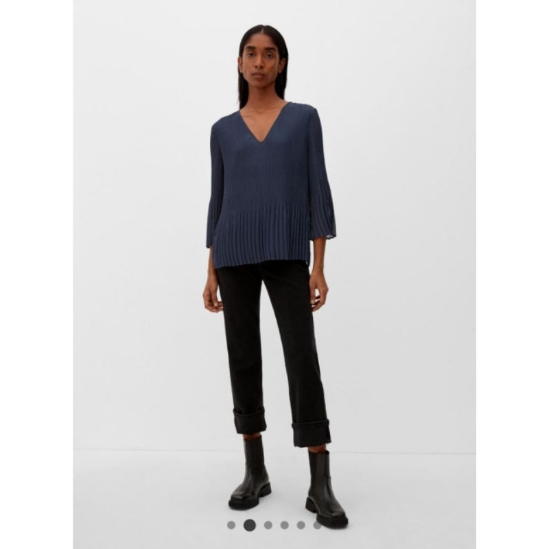 S Oliver pleat blouse (Plisket)