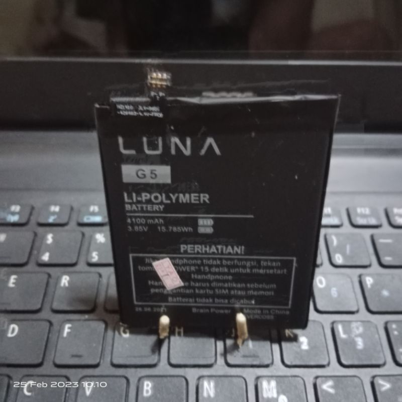 Batrai Luna G5 Luna X Pro Baterai Luna xpro Batre Ram 4/32 Original Ram 3/16 Battery