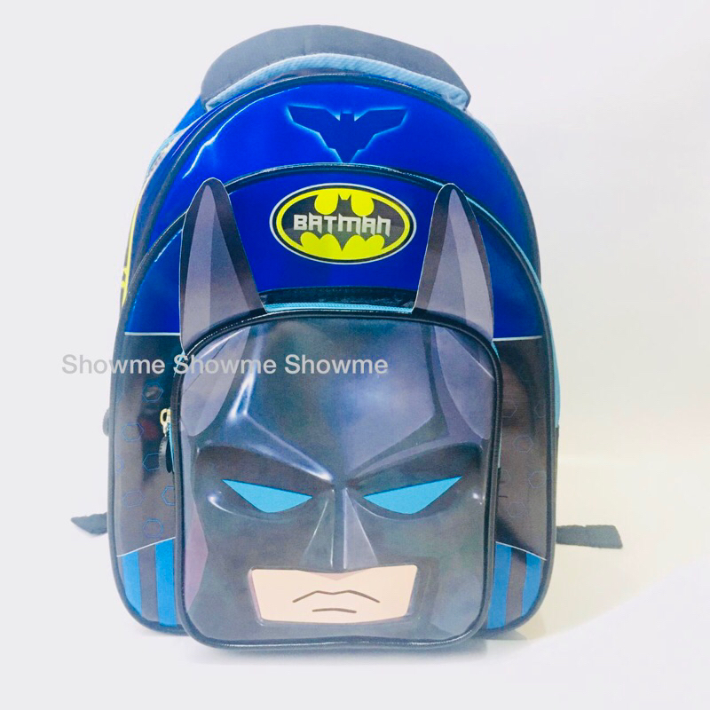 Tas Ransel Anak Sekolah PAUD- TK  Karakter 3D SPIDERMAN , 3 Ruang