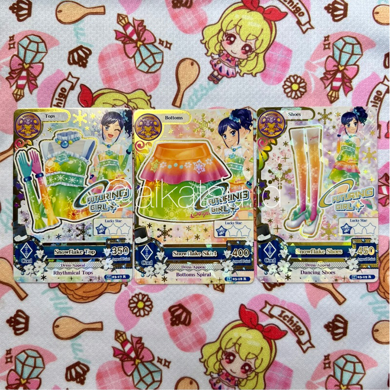 Kartu Aikatsu Snowflake Set