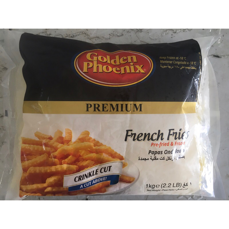 

Golden Phoenix French Fries Crinkle Cut Premium
