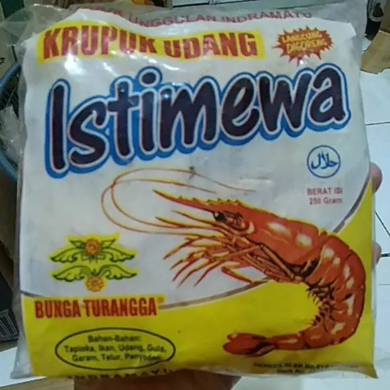 

Kerupuk udang Istimewa oleh oleh PANGANDARAN 250 GRAM KERUPUK IKAN