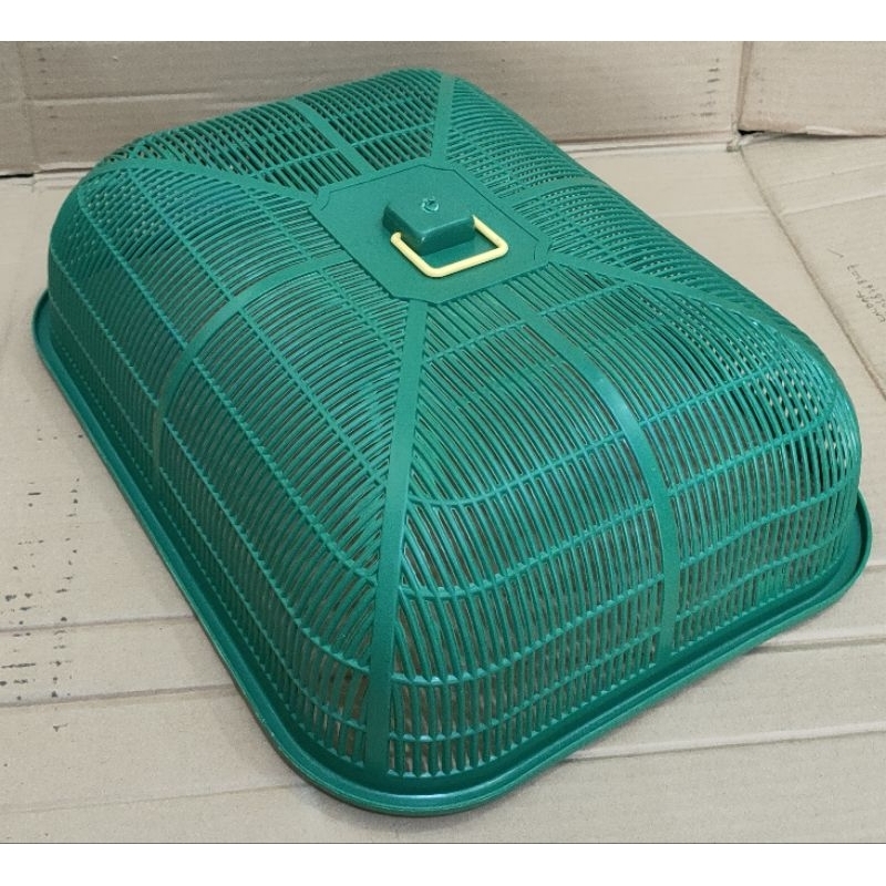 Tudung Saji Segi Plastik Segi Dish Cover