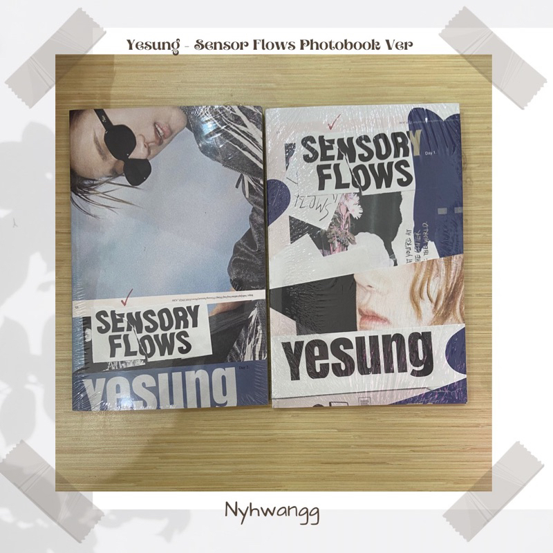 YESUNG - SENSORY FLOWS PHOTOBOOK VER [ready stock]