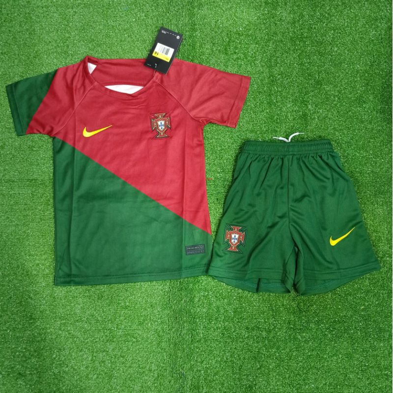 JERSEY BOLA KIDS PORTUGAL HOME 2022 2023 GRADE ORI IMPORT