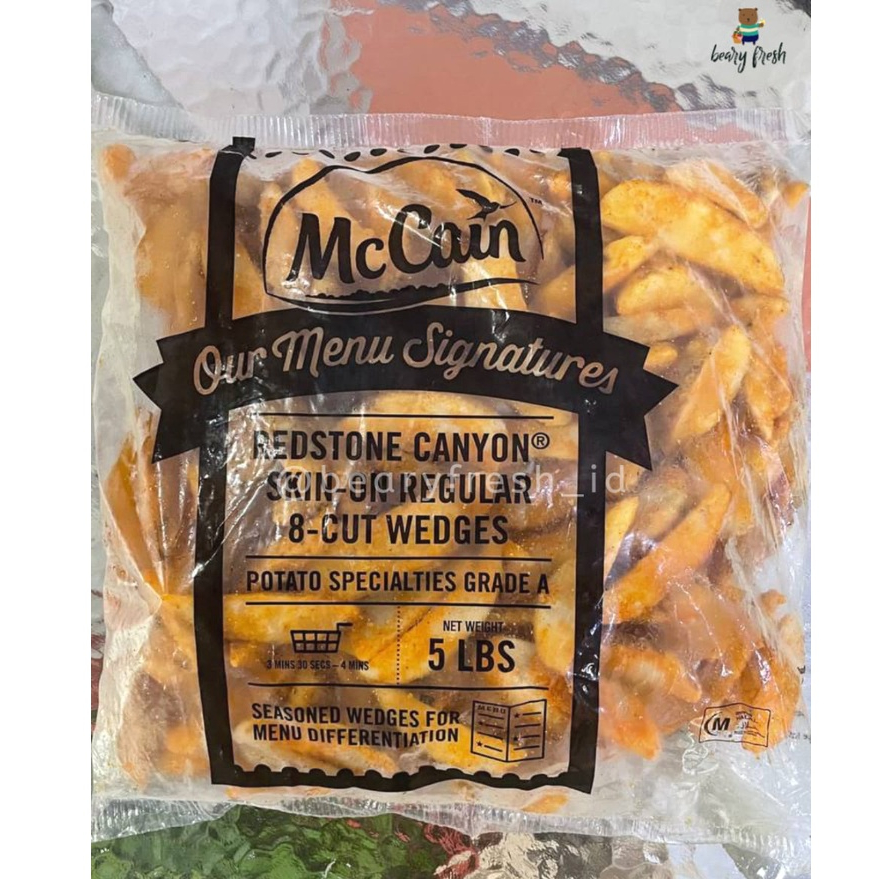 

Crispy Potato Wedges by Mc Cain @ 2.2 Kg