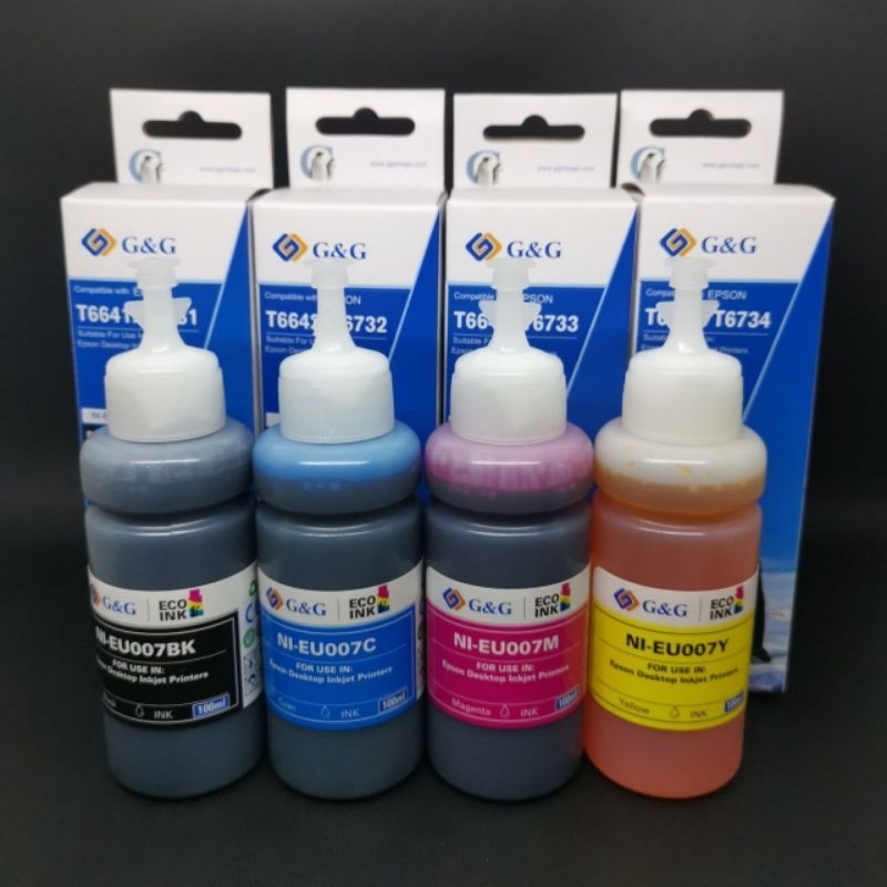 Tinta Epson 664 Original G&amp;G isi 100 ml