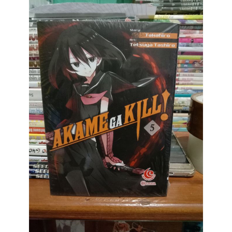 Komik Akame ga kill 5 / komik Akame ga kill vol 5 segel