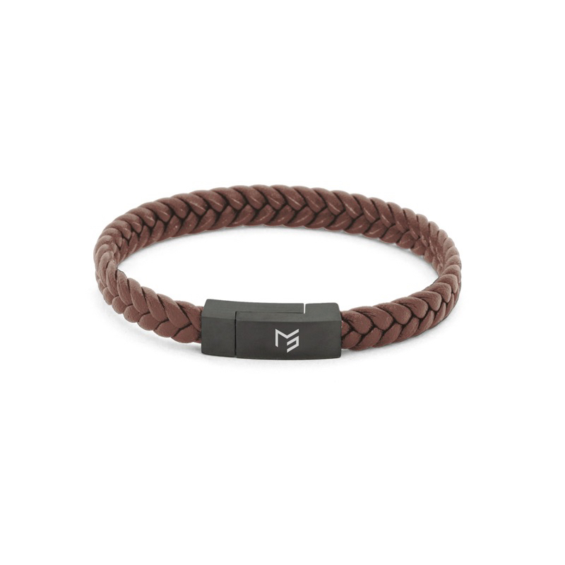 Merge Gelang Kulit Oxford Brown