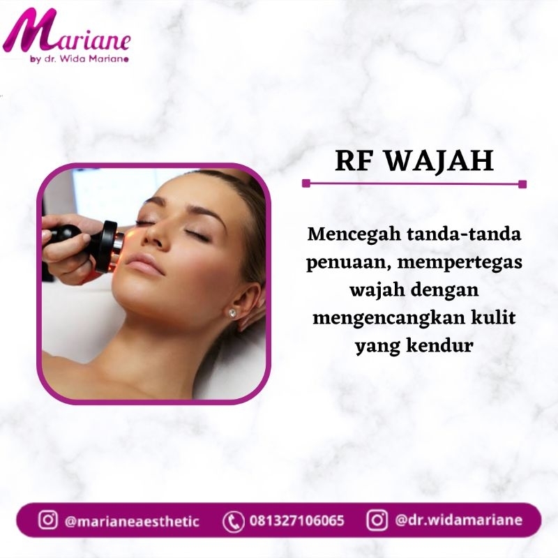 Mariane Rf Wajah Treatmen/Setrika Wajah