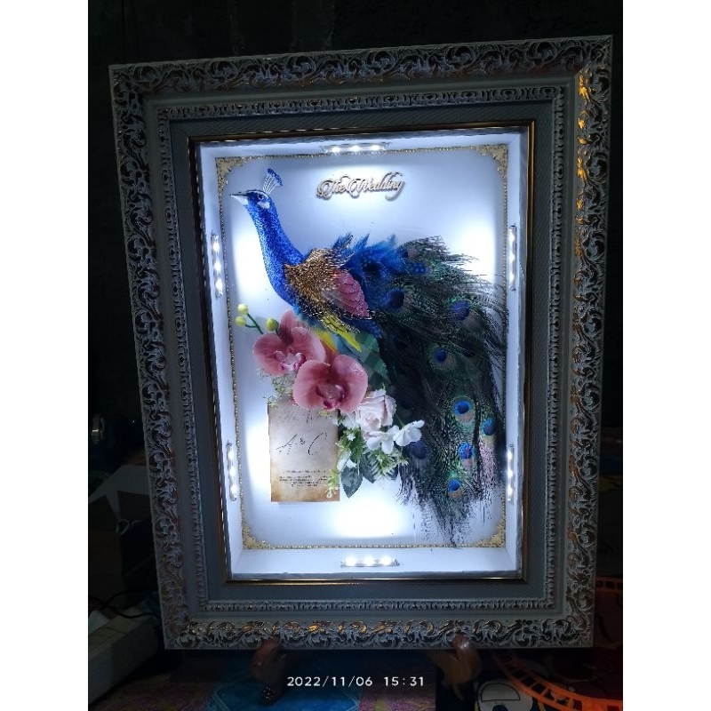 Mahar pernikahan model burung Merak