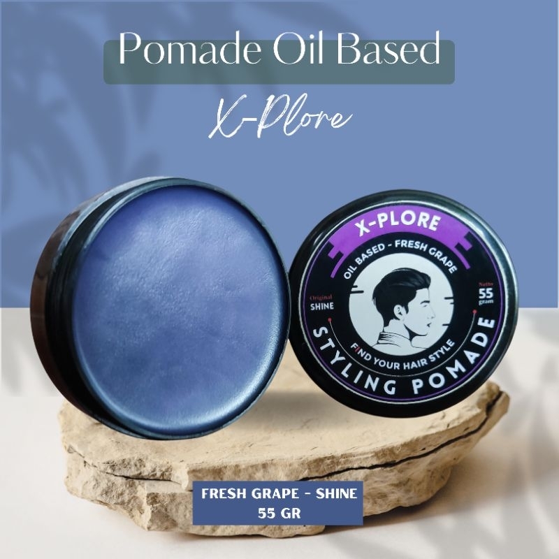 Xplore Pomade Oil Based 50 Gram Kualitas Premium Minimal Order 10 Pcs