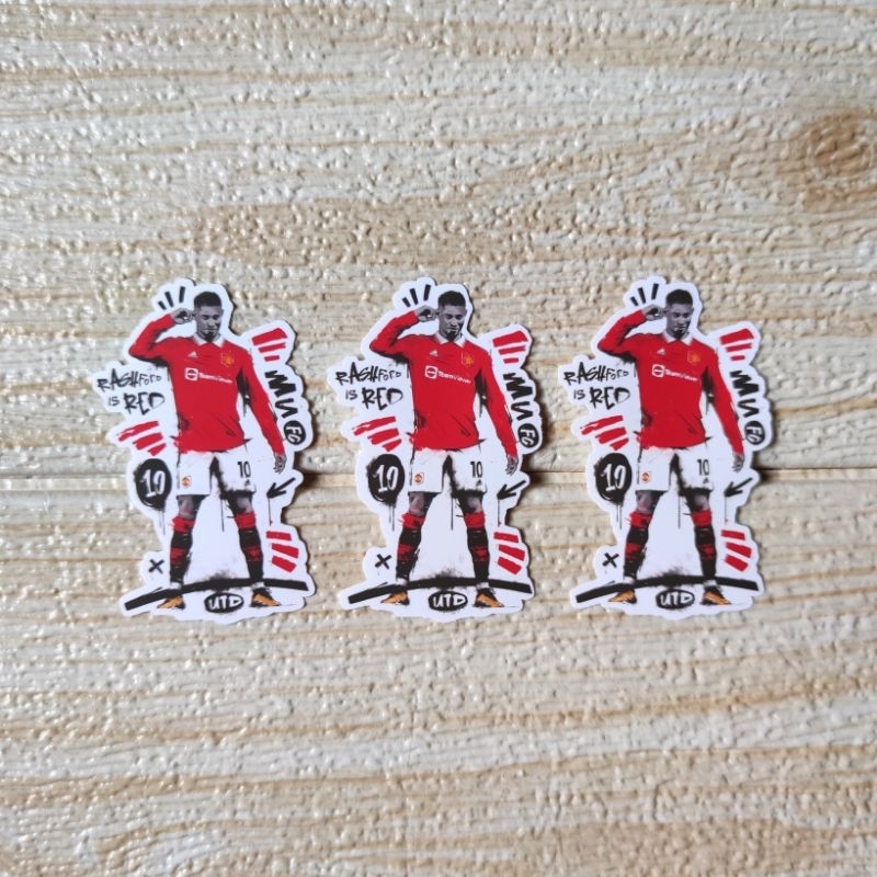 

Sticker Marcus Rashford is Red Manchester United MUFC