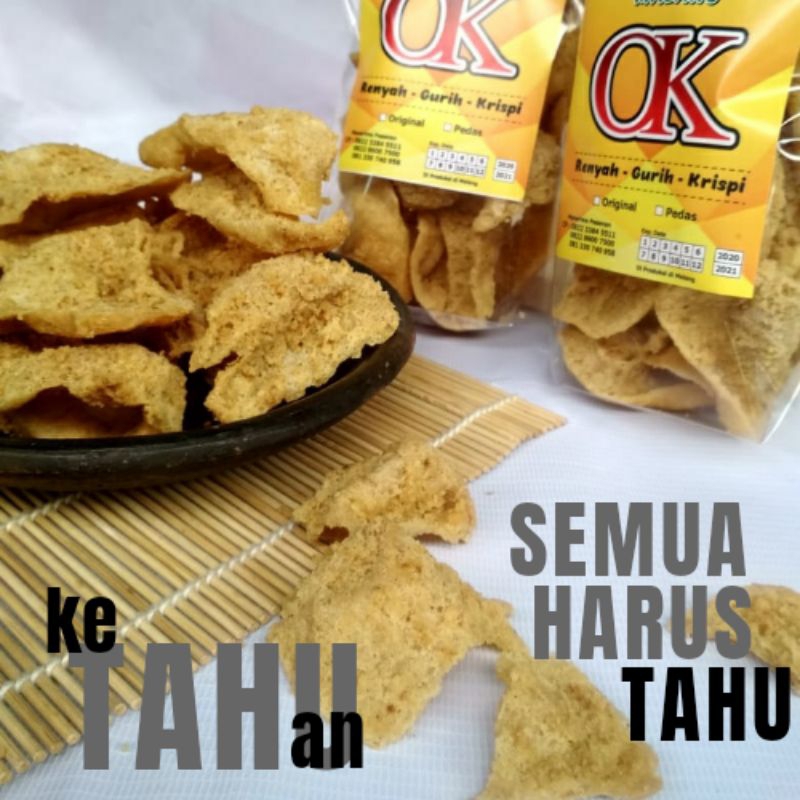 

OK KRIPIK TAHU CRISPY 125 Gr