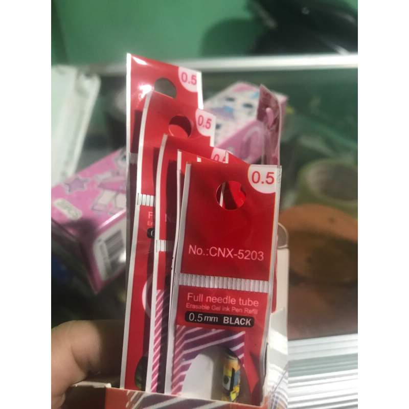 

Isi Pena Tinta 0.5 Hitam Karakter Eceran