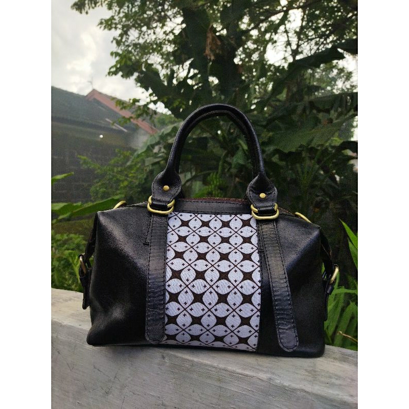 Tas kulit batik handbag wanita