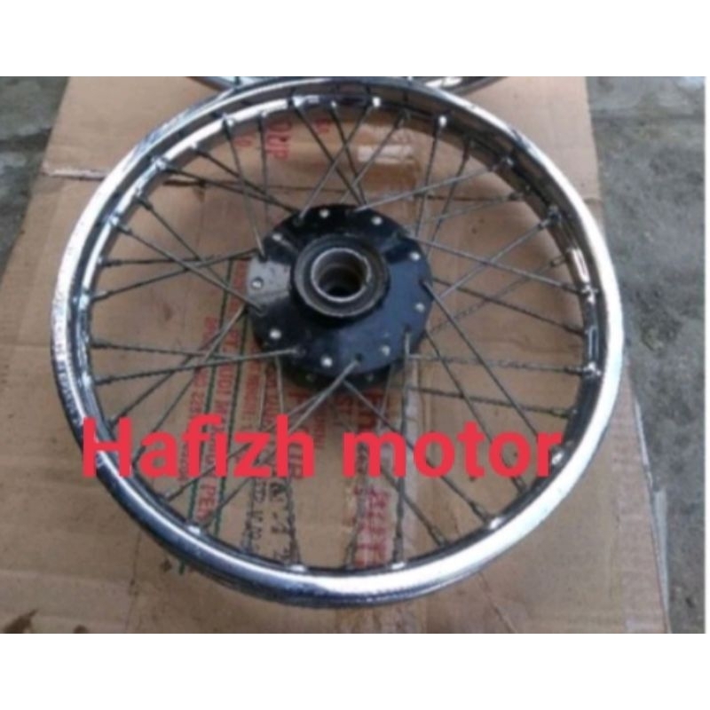 Velg depan jari jari second copotan original Yamaha Mio soul GT