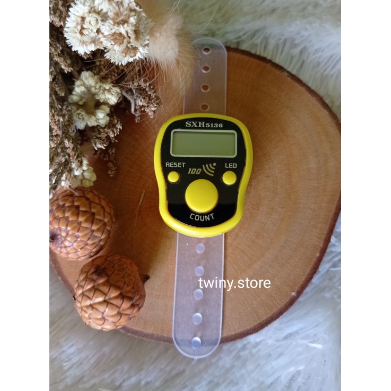 TASBIH DIGITAL LED + ALARM