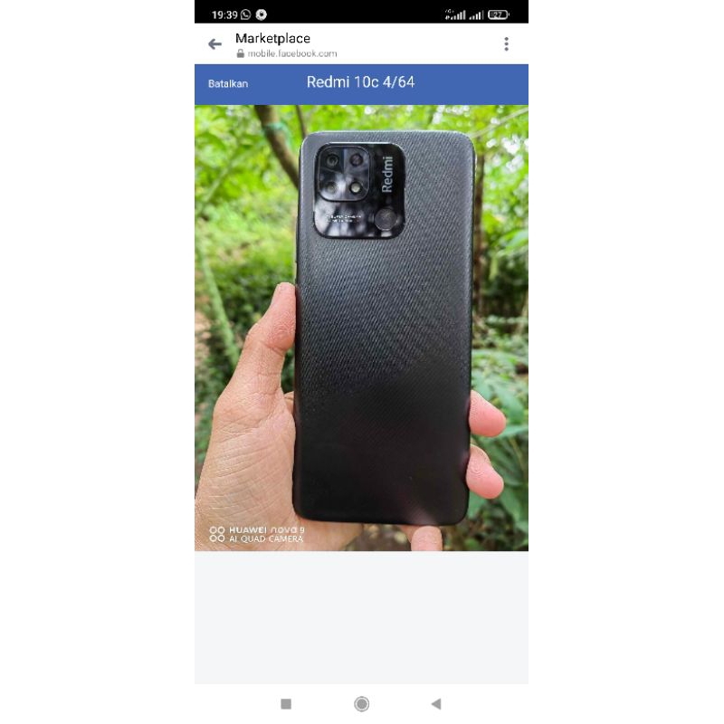 redmi 10c 4/64 batang