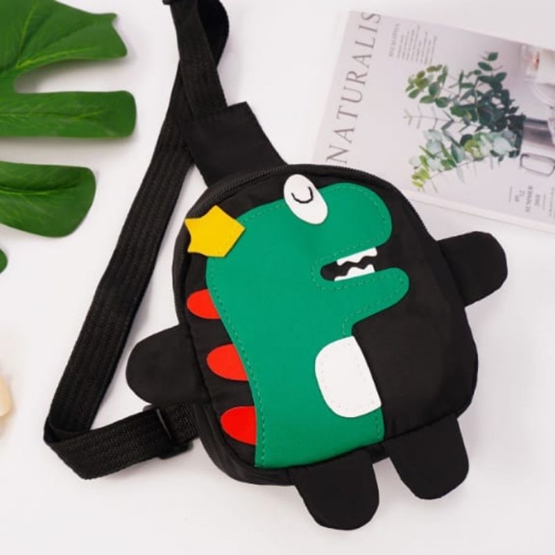 Tas Dada Anak Dinosaurus / Tas Selempang Anak Unisex