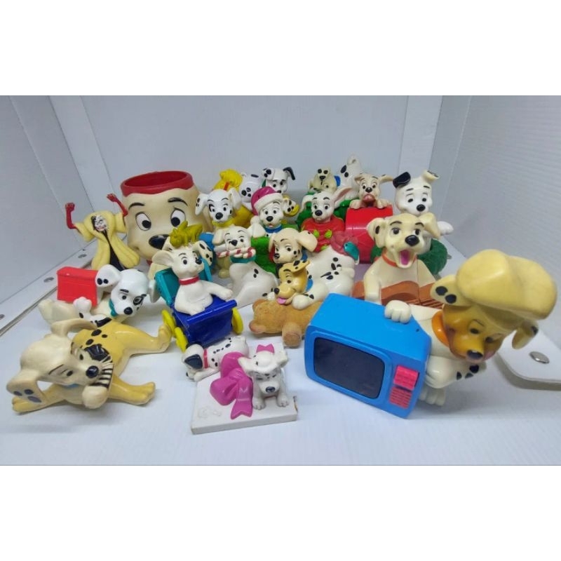 Dalmatian set 19pcs Walt Disney 101 Dalmation figure Happy Meal McD