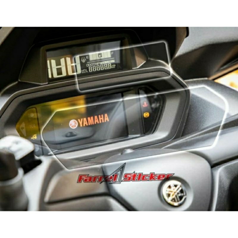 Stiker Antigores Spidometer NEW XMAX 2023 Bening