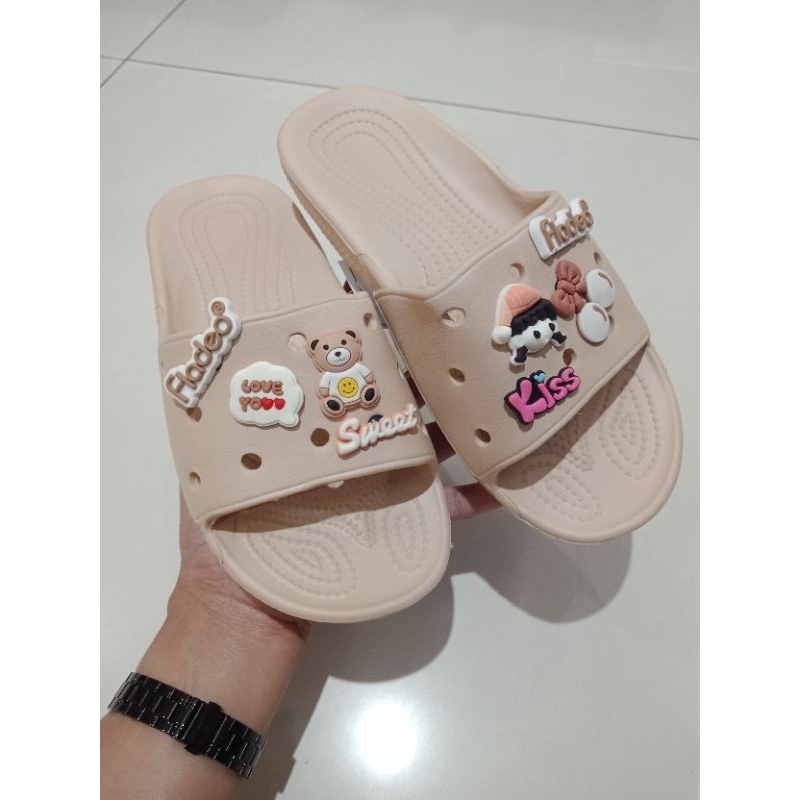 SANDAL KARET WANITA KEKINIAN FLADEO ORIGINAL