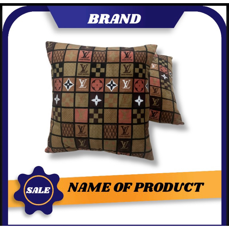 Bantal sofa Buludru motif