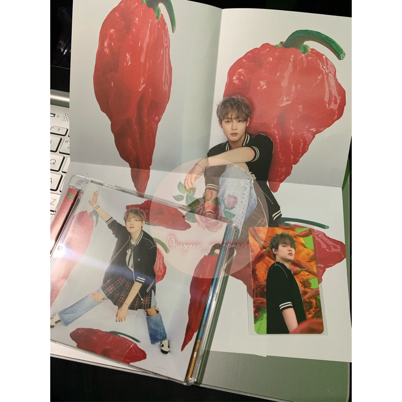 Unsealed nct dream hot sauce jewel case chenle cover (no pc selca)