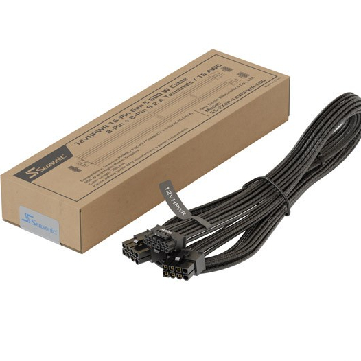 Seasonic 12VHPWR ATX 3.0 PCIe 5.0 Cable Connector Compatible Seasonic