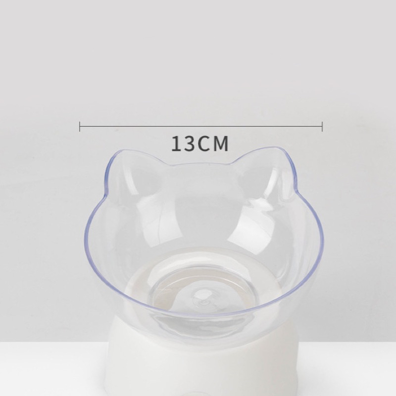 Pet Bowl Tempat Makan anjing kucing Acrylic