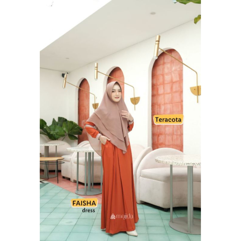 GAMIS FAISHA MAJIDA // GAMIS IED SERIES // BAJU CEWEK KUE