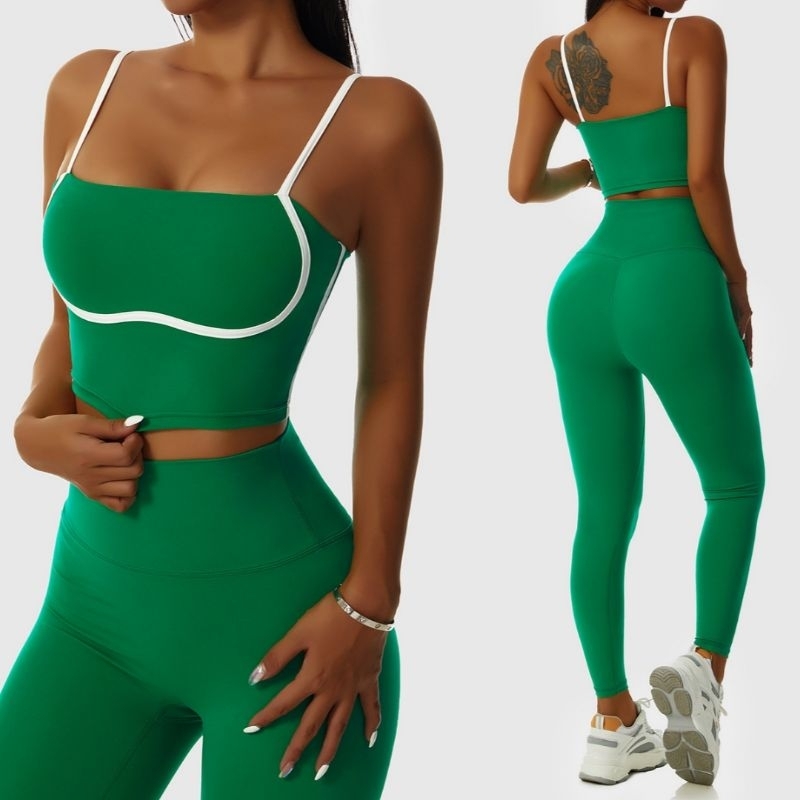 (Yogalates)  MILANI SET  / set bra dan legging / set baju olahraga / set baju yoga / setelan yoga / 
