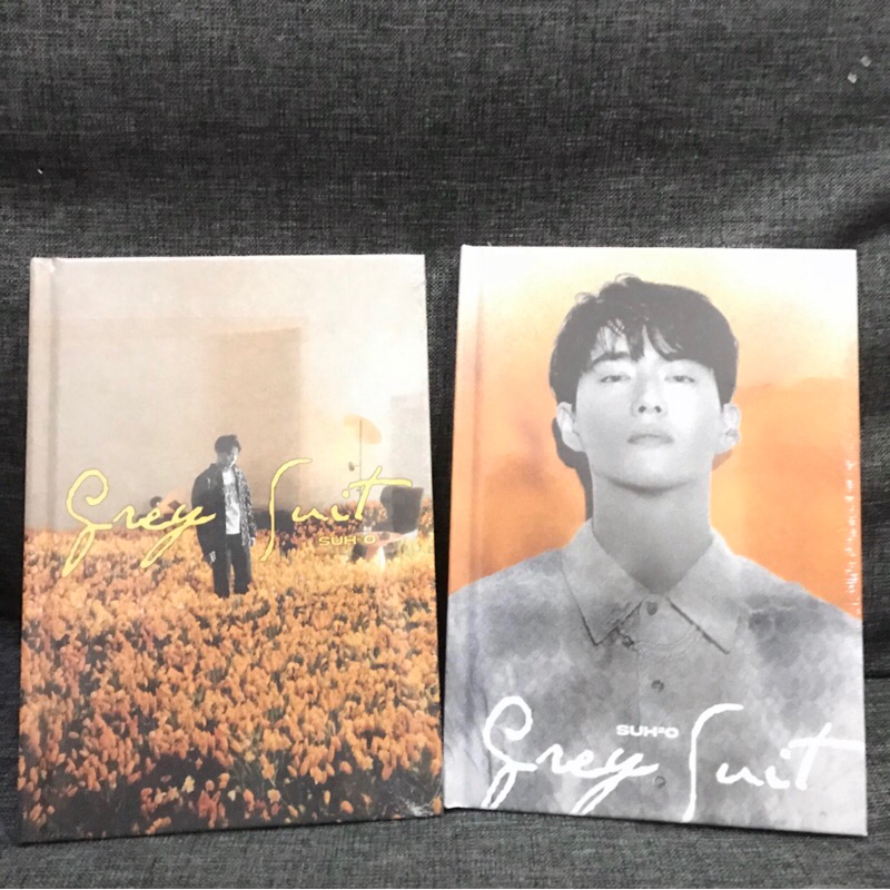 Album Suho Grey Suit Sealed Unsealed