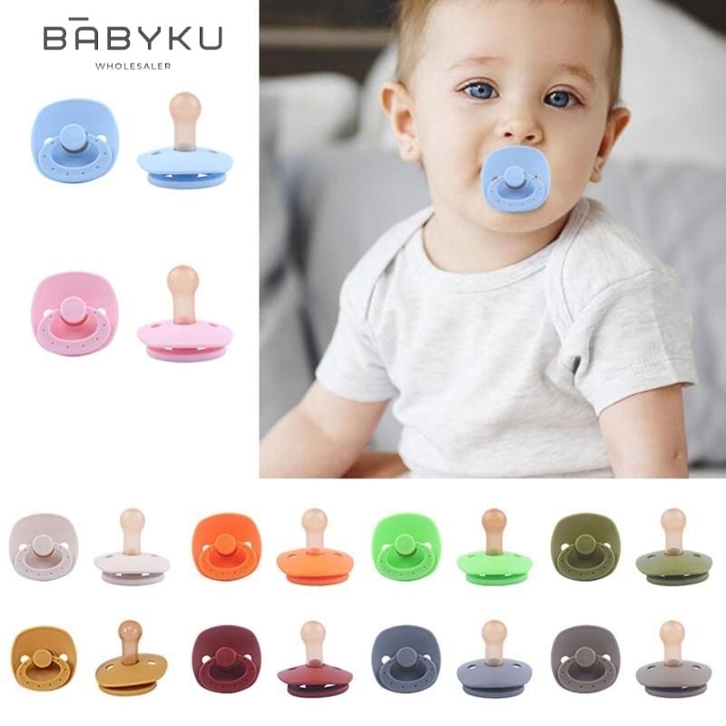 Empeng bayi silikon bulat rubber classic silikon / Baby pacifier rubber silicone