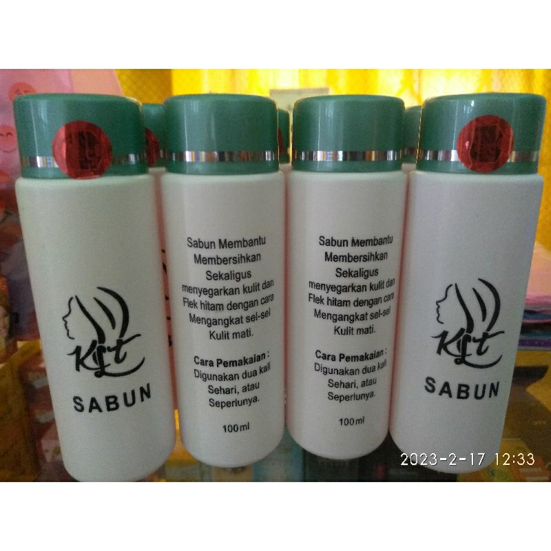 Sabun wajah klt hijau