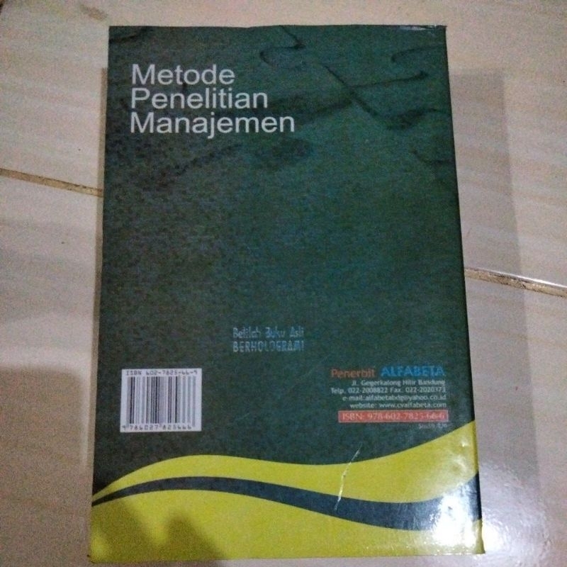 metode penelitian manajemen