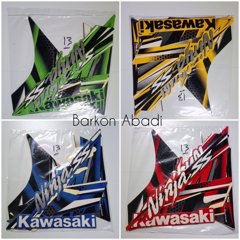 striping NINJA SS original standar list stiker ninja ss ori