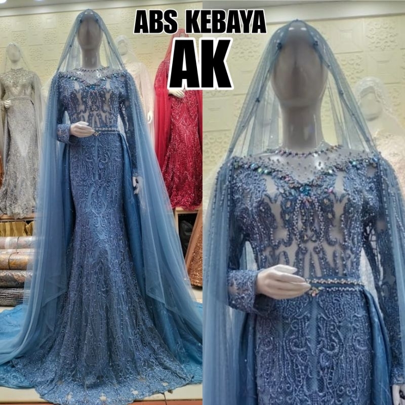 KEBAYA PENGANTIN FULL PAYET/GAUN PENGANTIN DUYUNG FULL PAYET/KEBAYA